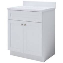 White 24x18in Vanity B10310