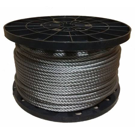 Stainless Steel Aircraft Cable Wire Rope 7x19 Type 304 (250 Feet) Y154