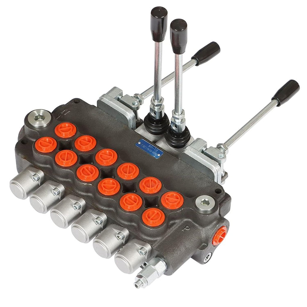 Hydraulic Directional Control Valve 2 Spool 13 GPM 3600 PSI E1927