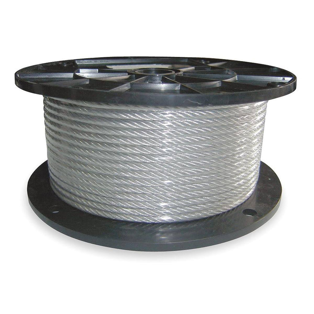 3/8 in L 100 ft WLL 3500 lb Cable N627870