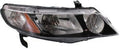 Passenger Side Headlight Unit for Honda Civic Sedan 2009 2010 2011 F288412