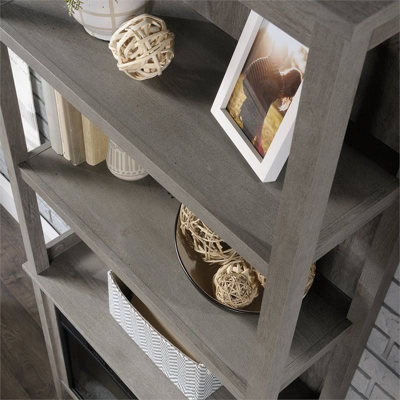 3 Shelf Wooden Fireplace Library Bookcase O65712