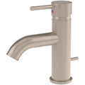 Single Hole Single-Handle Bathroom Faucet in Satin Nickel O584299