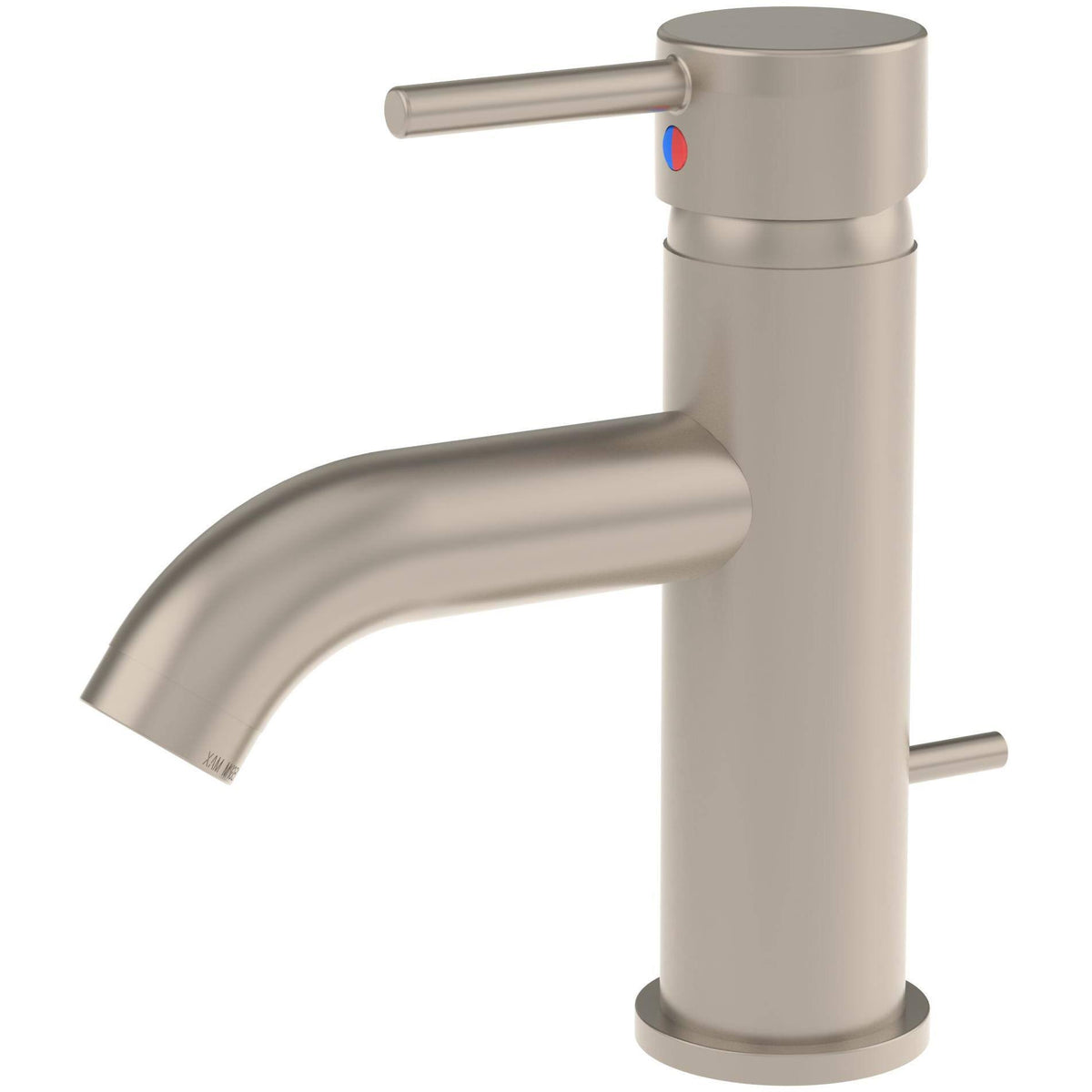 Single Hole Single-Handle Bathroom Faucet in Satin Nickel O584299