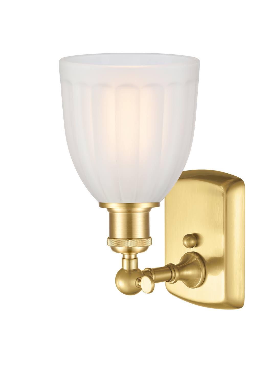 Satin Gold 1 Light Sconce X696