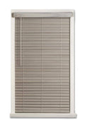 Driftwood Gray Faux Wood Cordless Room Darkening Horizontal Blind H3154