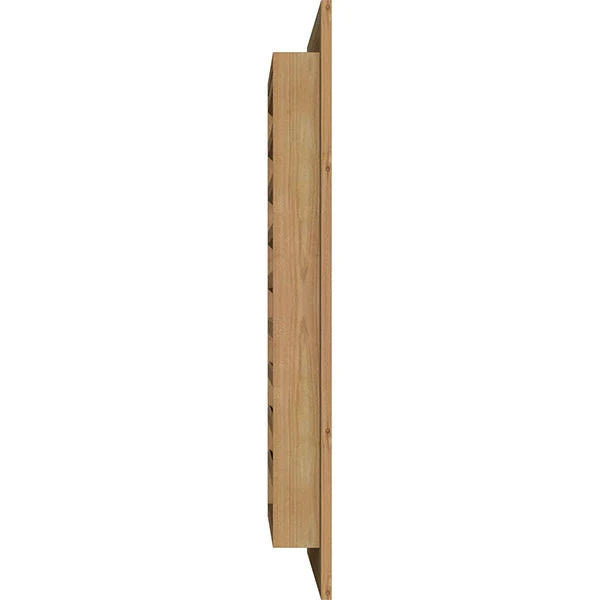 Unfinished Vertical Gable Vent N8083