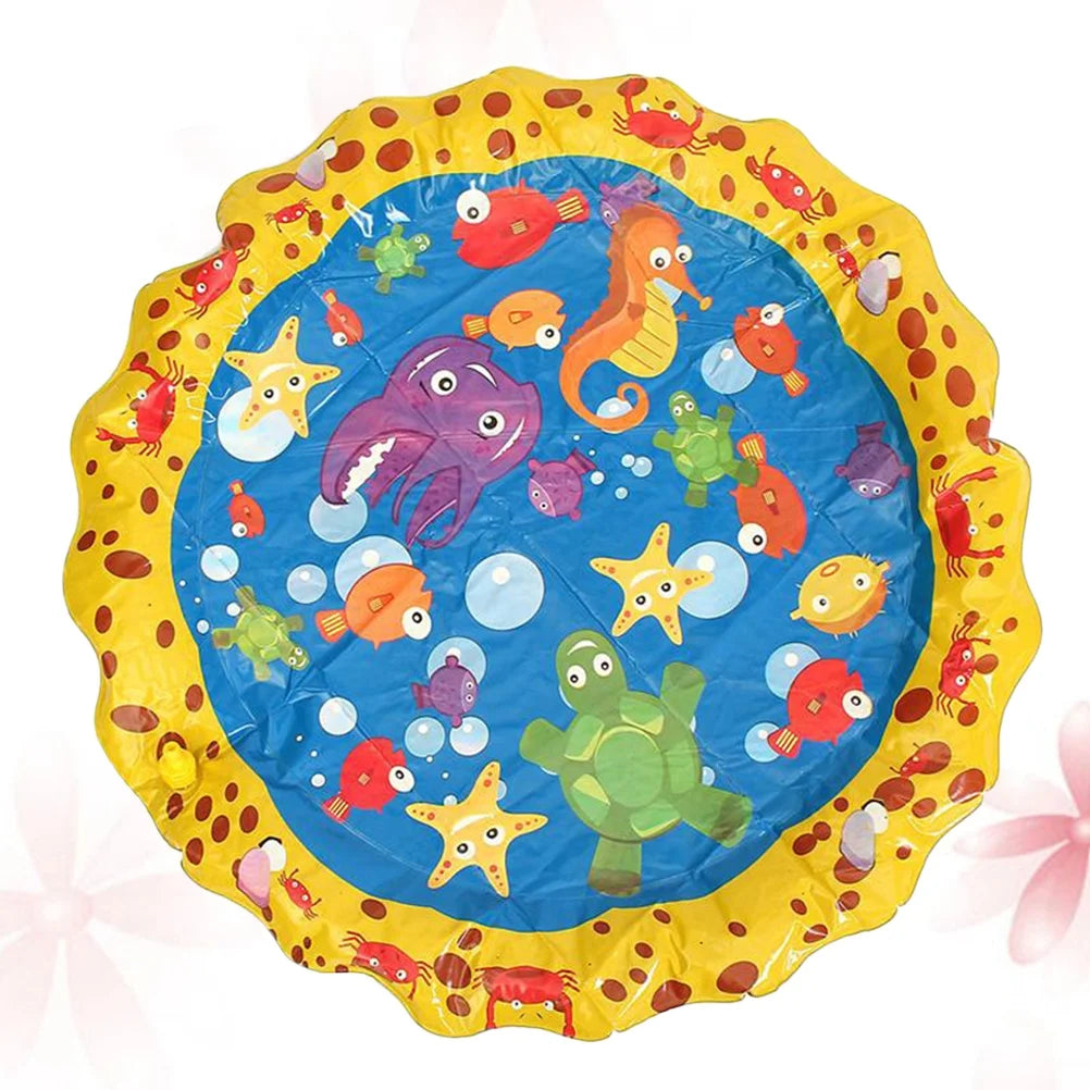 Colorful PVC Water Play Mat Toy for Outdoor Pool Garden F731