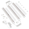 White Finish 3 12 inch Panels LED Dimmable Under Cabinet Lighting O128