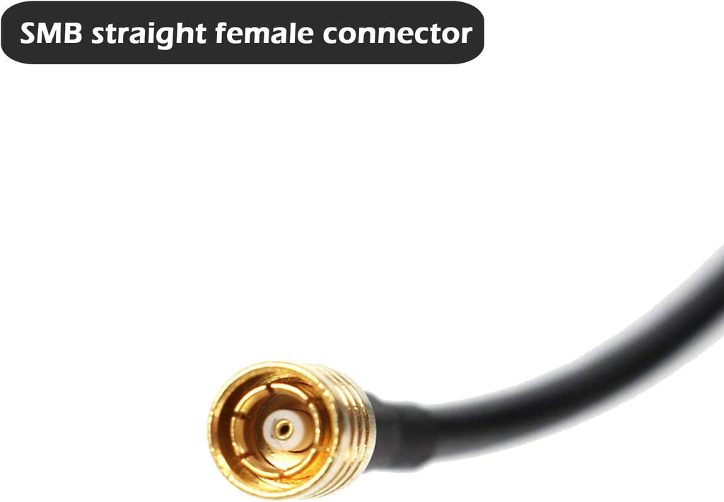 23' SMB Male to SMB Female Antenna Extension Cable F62804