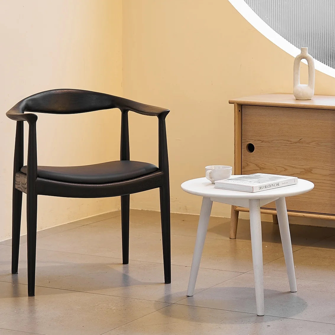 Upholstered Dining Chairs with PU Leather Cushion Seat R3999