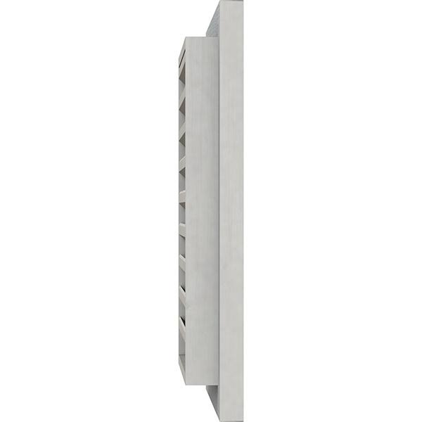 Primed Vertical Gable Vent V37733