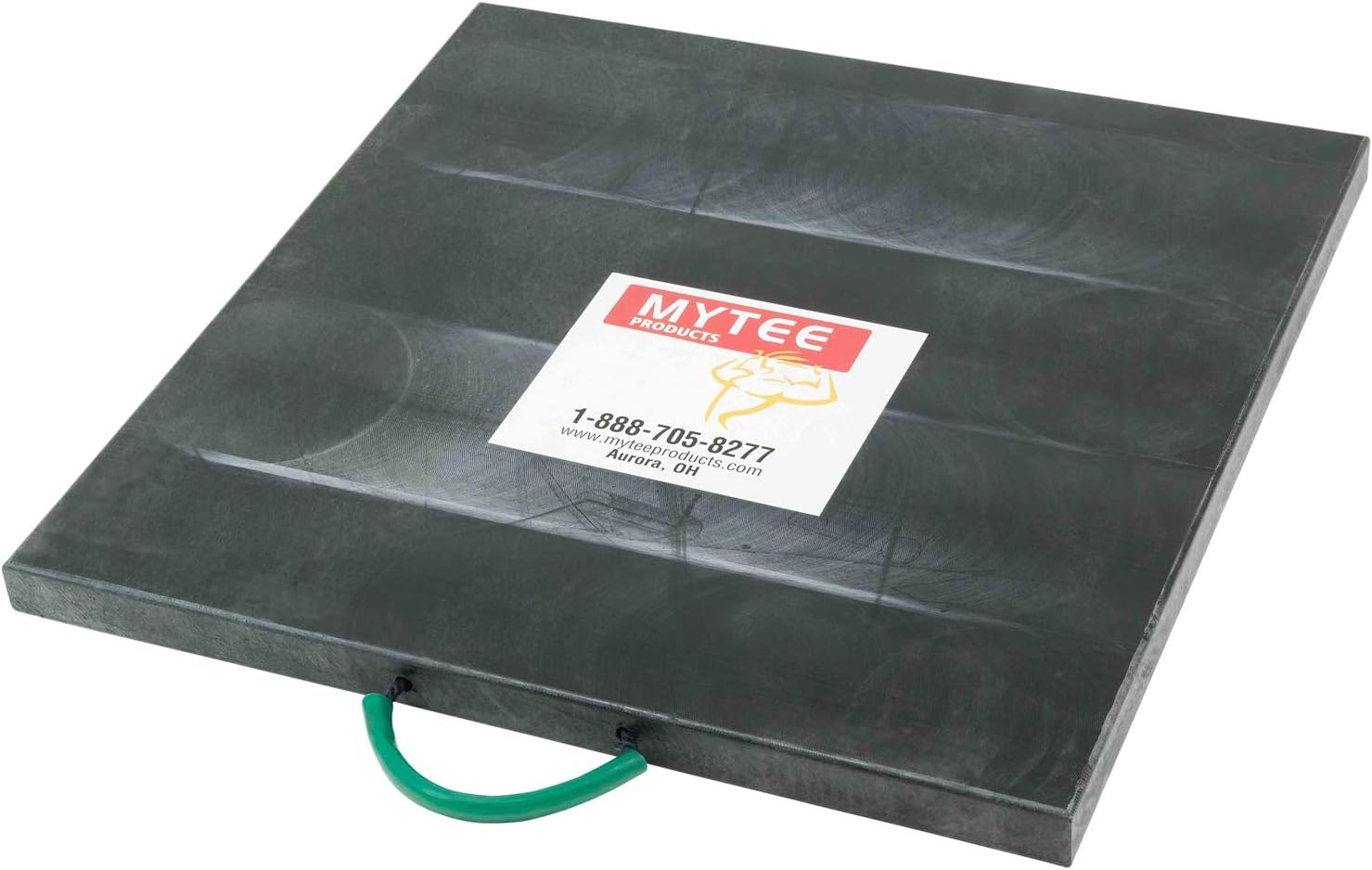 Medium Outrigger Pad 18" x 18" x 1.5" Thick Black U4225