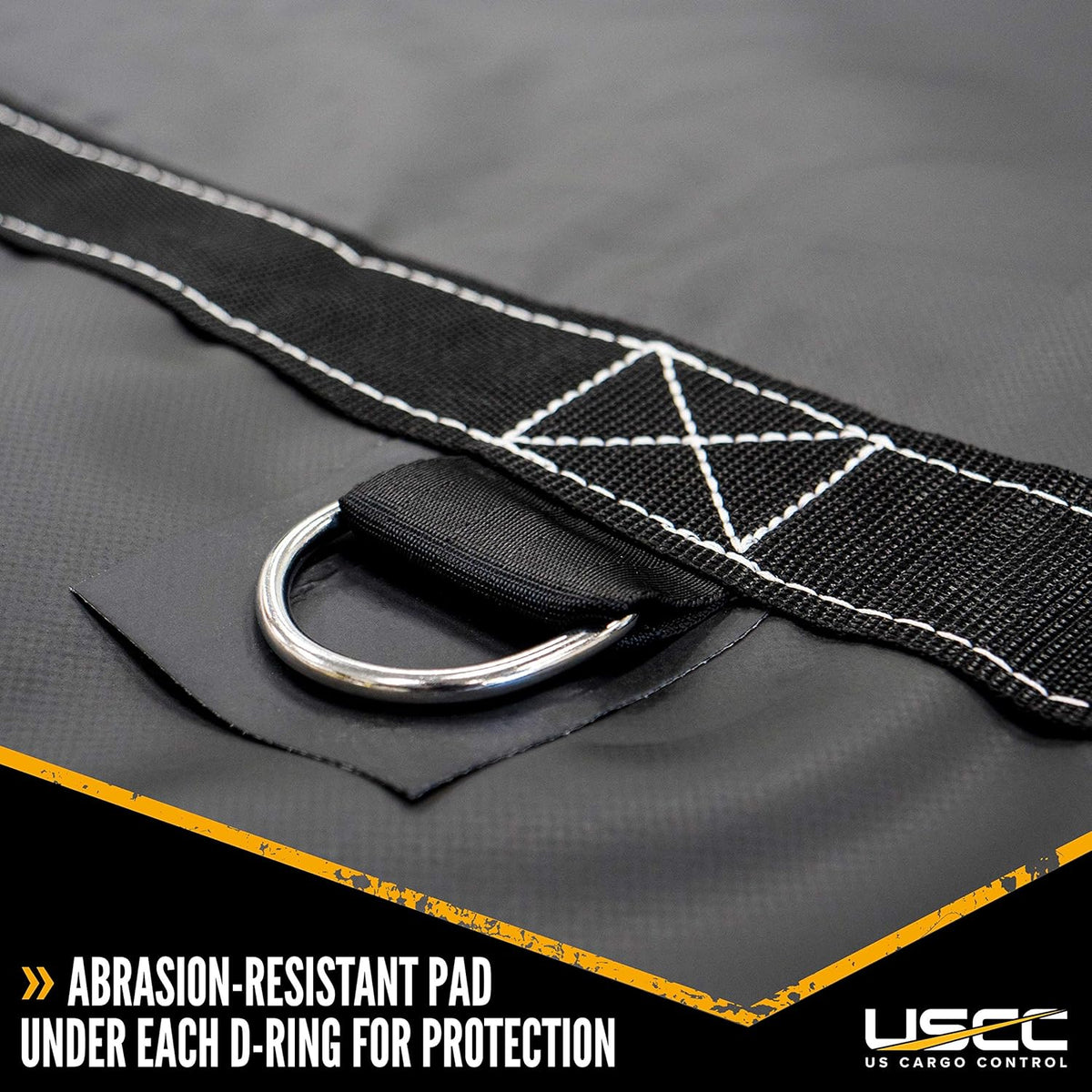 Lightweight Steel Tarp - 20 Foot x 16 Foot Flatbed Tarp - 14 Ounce PVC-Coated Polyester Waterproof Material I1475
