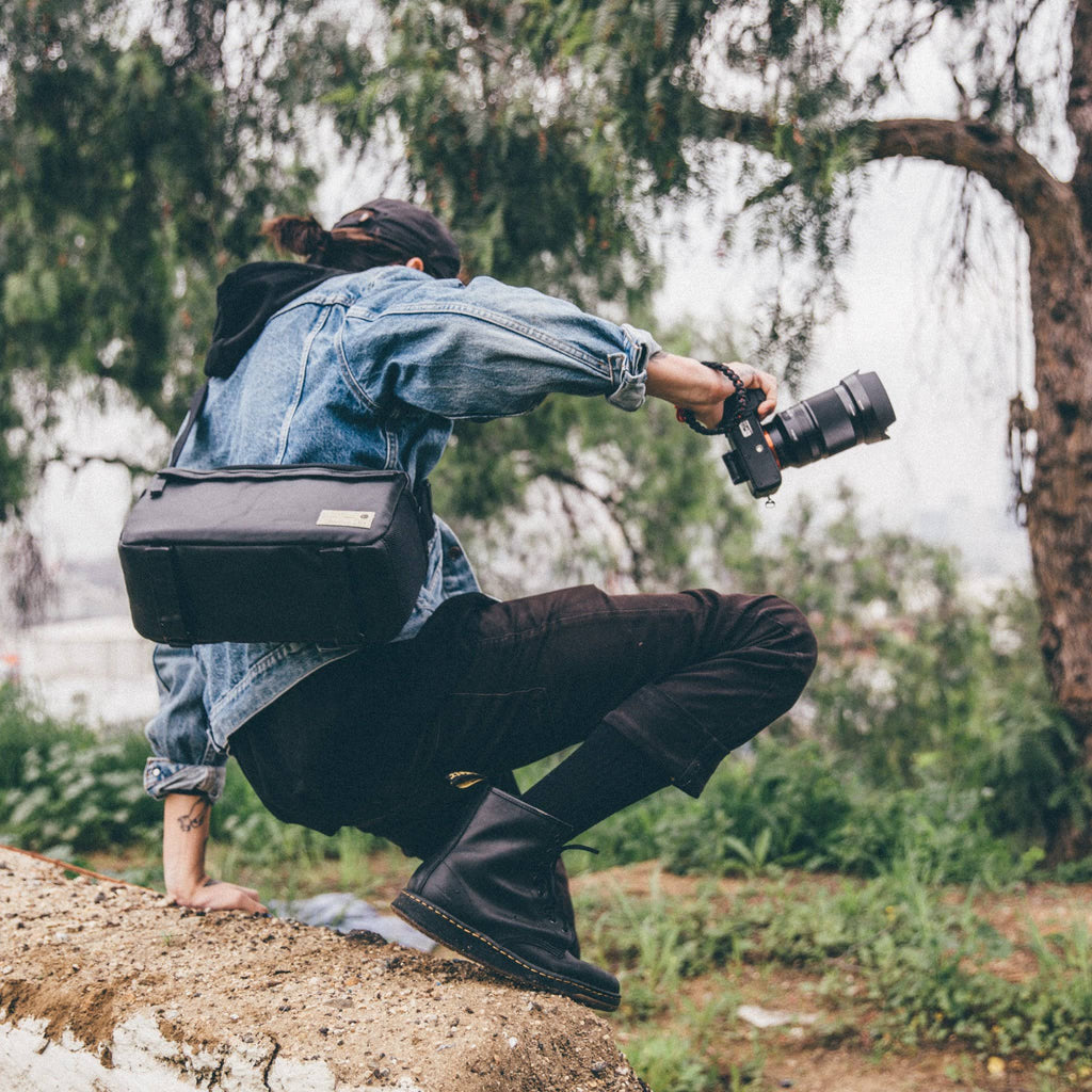 Black DSLR Camera Bag E21876