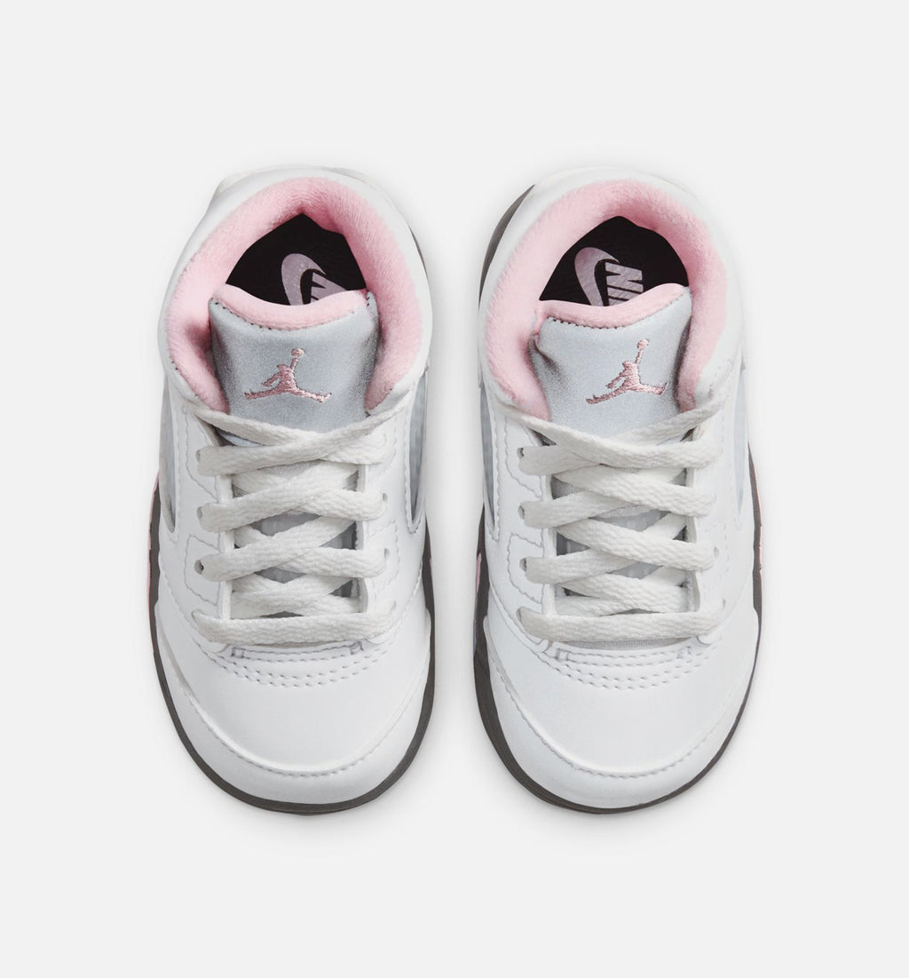 Air Jordan 5 Retro Medium Soft Pink Infant/Toddler Sneakers