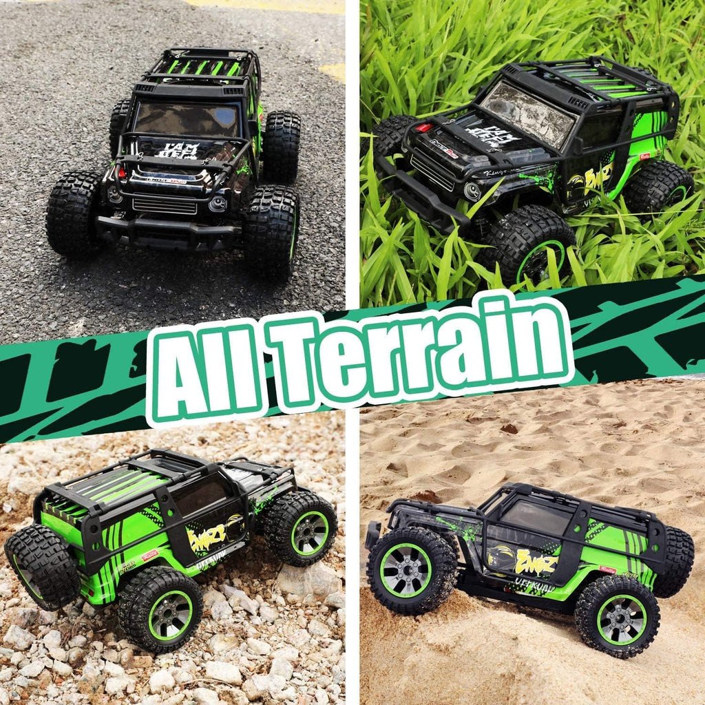 1:10 Scale 4WD All Terrain RC Car with 2.4 GHz Remote Control O582857