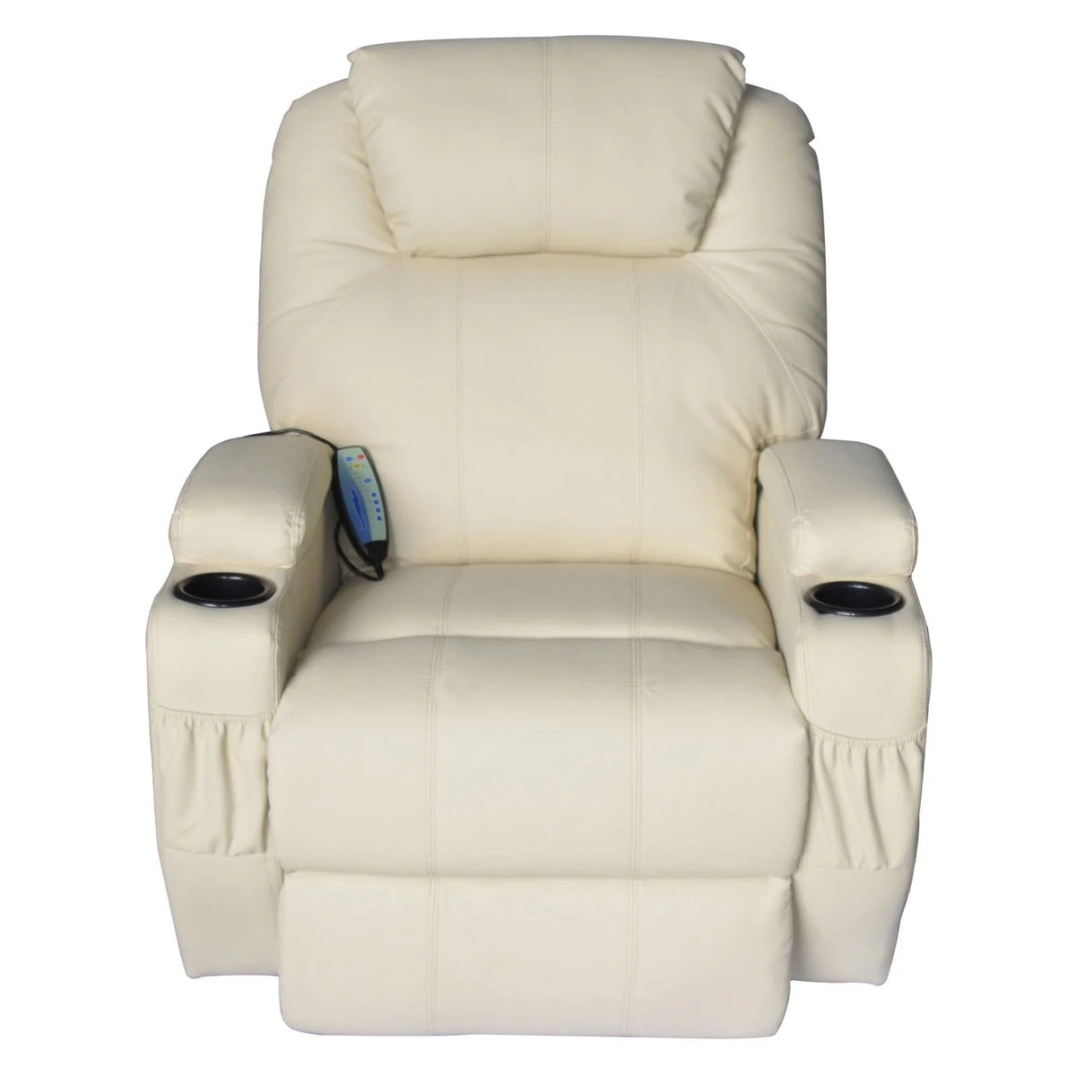 Brown PU Leather Recliner Massage Chair O60075