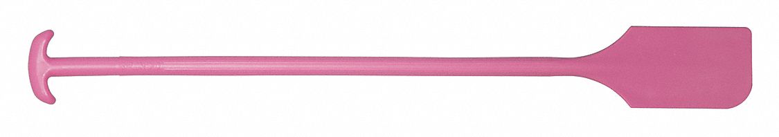 Mixing Paddle, 52" L, Polypropylene, Pink S1640