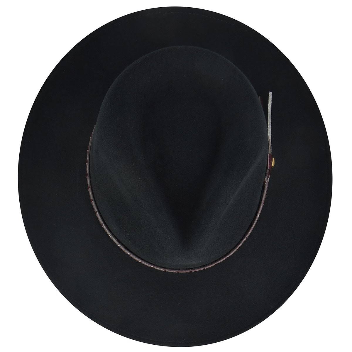 Black Wool Western Hat K9867