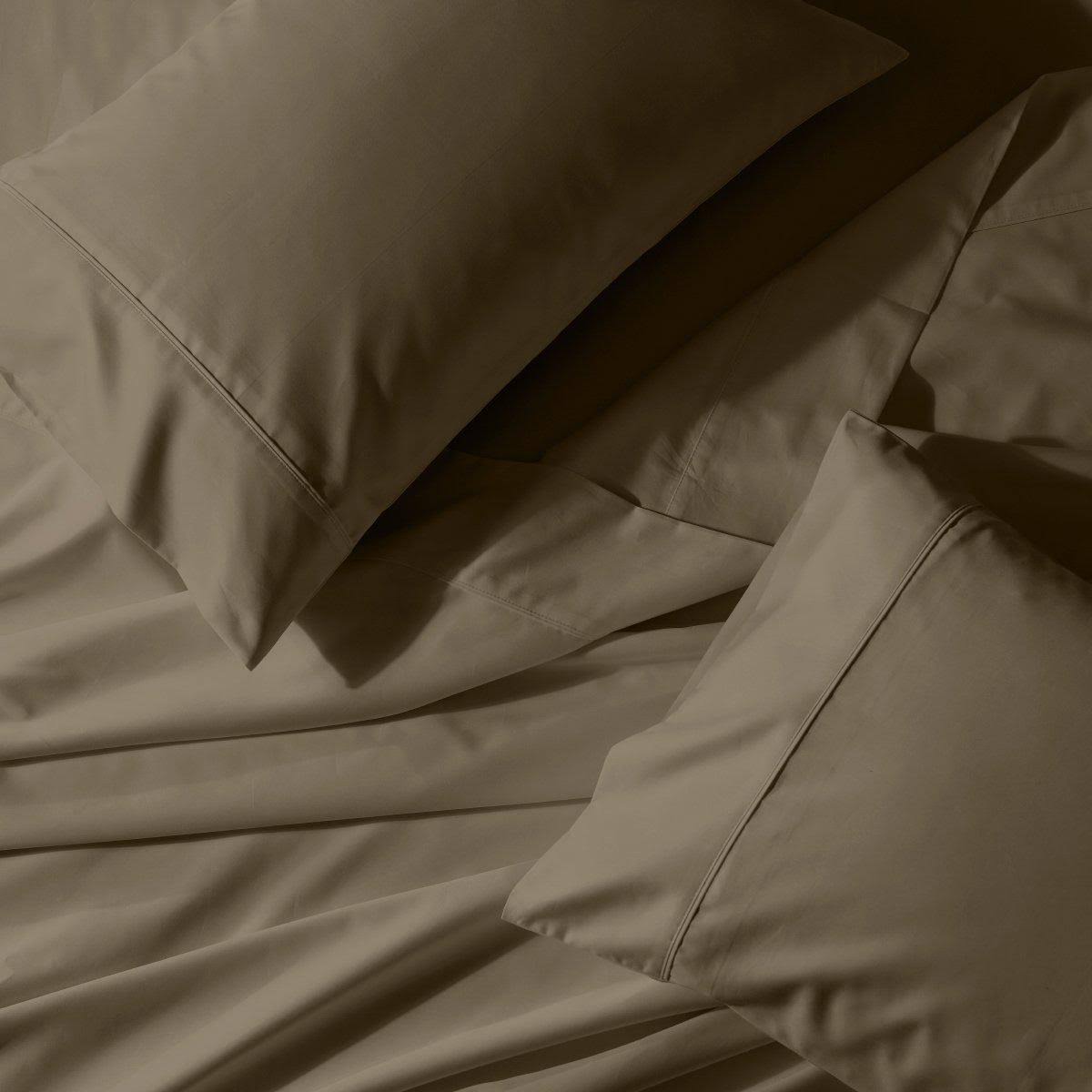 22-inch Deep Pocket Solid California King Sheets T8958