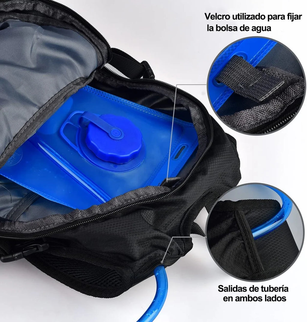 2L Water Bladder Hydration Backpack Q70391