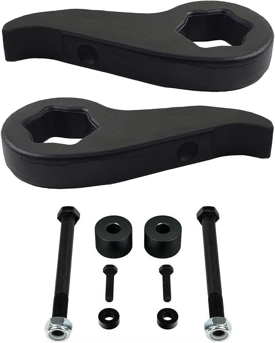 Adjustable Forged Steel Front Leveling Kit for 2500HD 3500HD 4WD 8-Lug E314