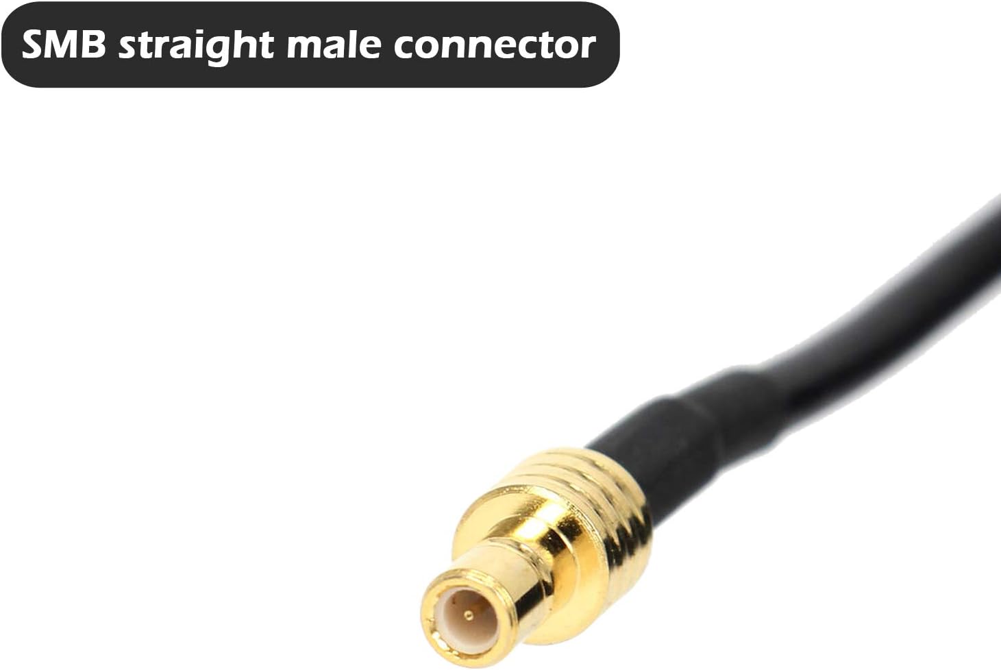 23' SMB Male to SMB Female Antenna Extension Cable F62804
