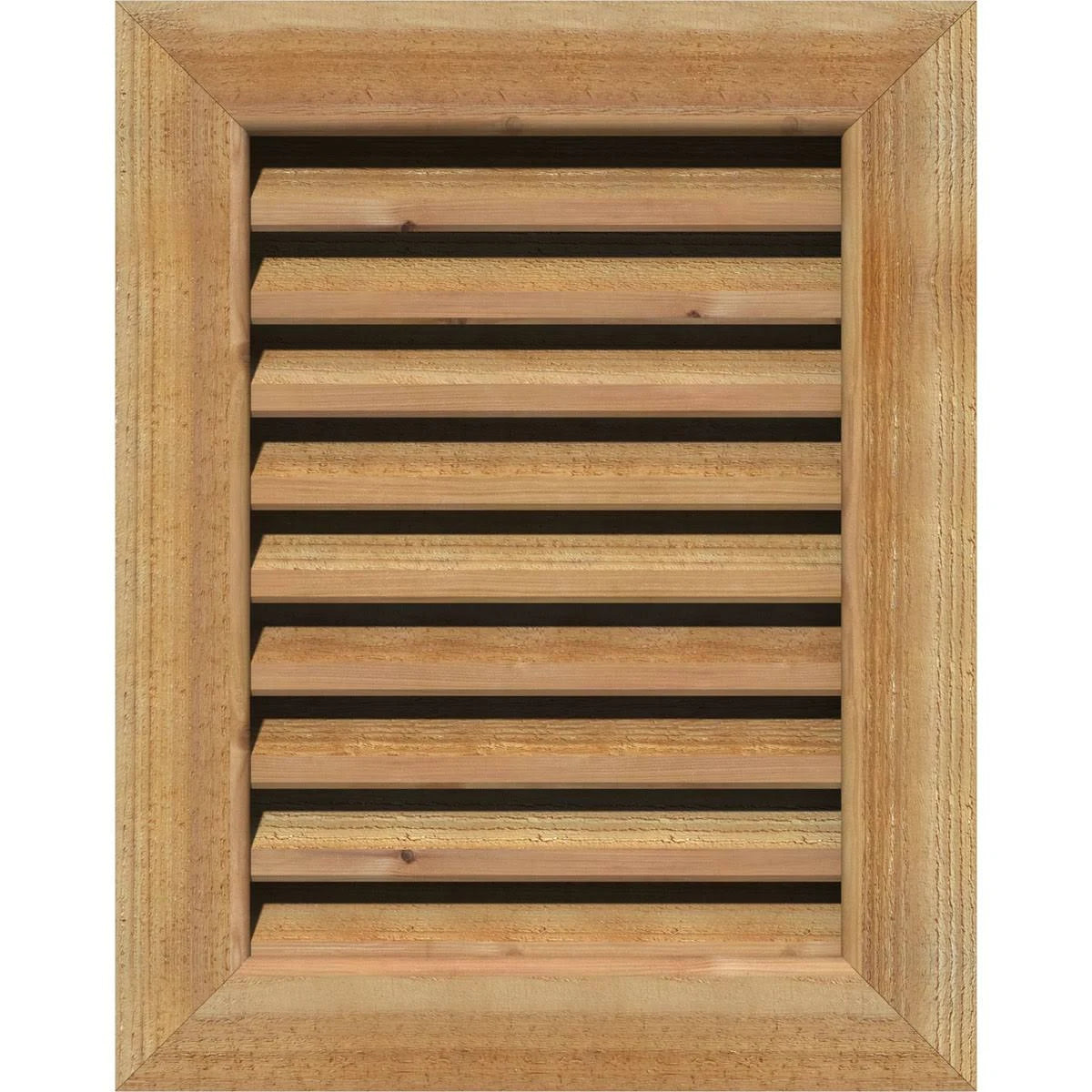 Unfinished Vertical Gable Vent N8083