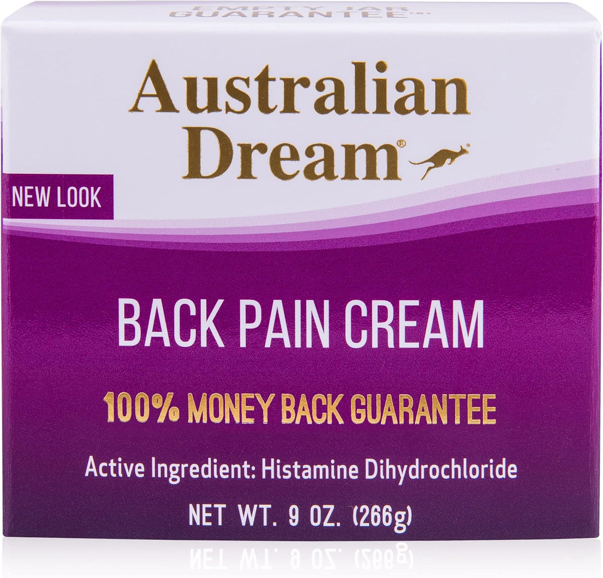Back Pain Cream 9 Oz Jar Pack of 2 B23060