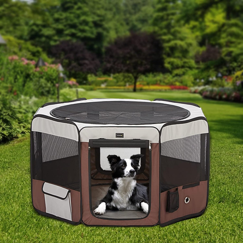 Portable Dog Playpen with Carrying Case U4253