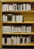 Walnut Standard Bookcase D989