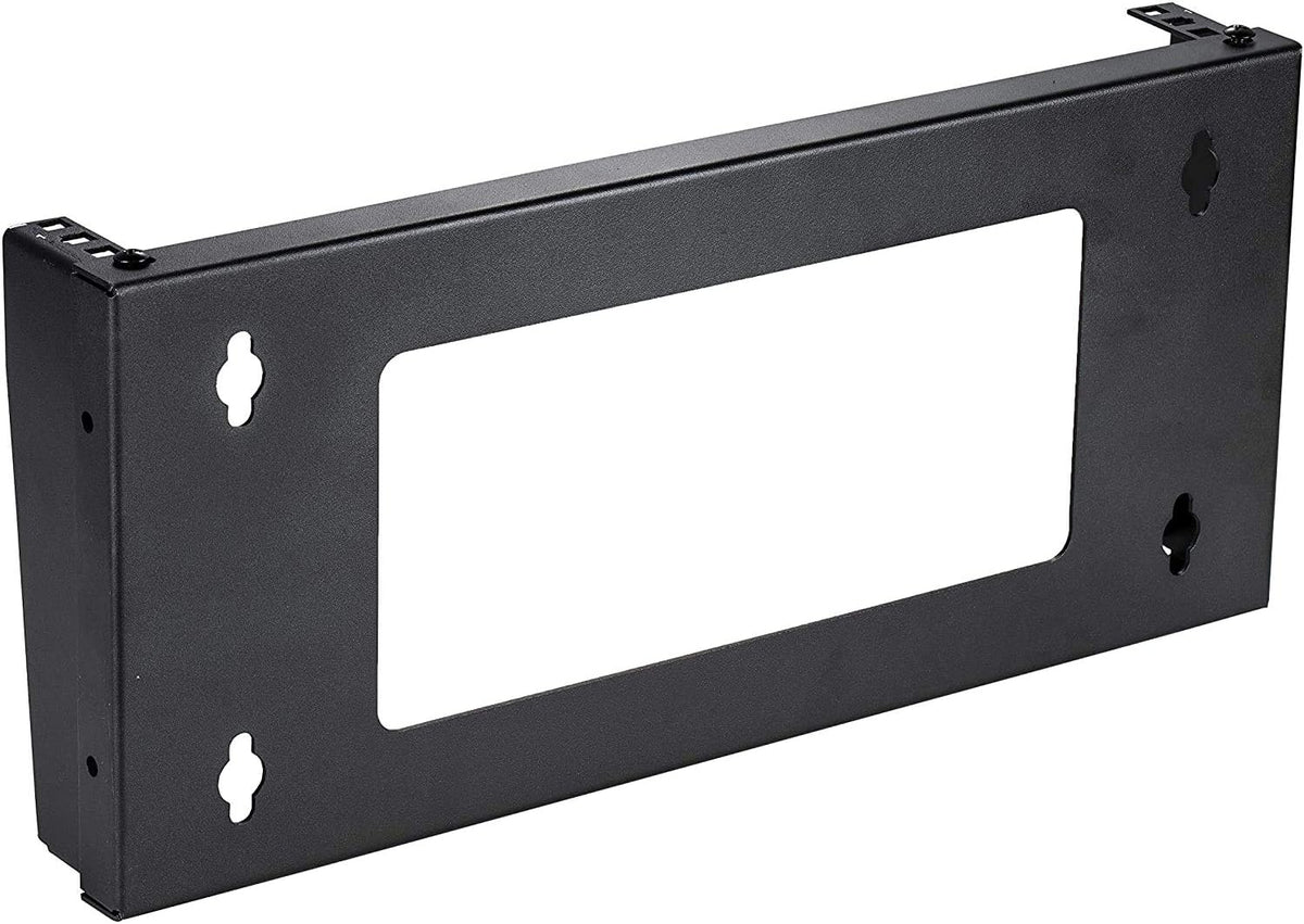 19 Inch Steel Vertical Rack Wall Mountable Server Rack Mount (Black-6U) W2121