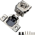 50 Pack Soft Close Cabinet Hinges, 1 1/4 Overlay, 105 Degree W608415