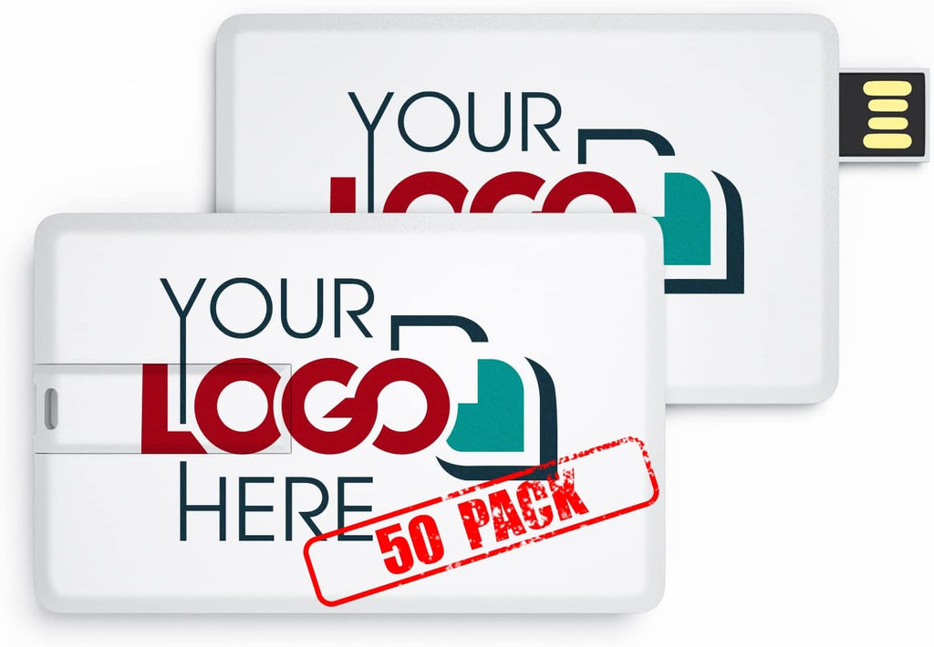 Custom Credit Card USB Flash Drive 128MB 100 Pack V31922