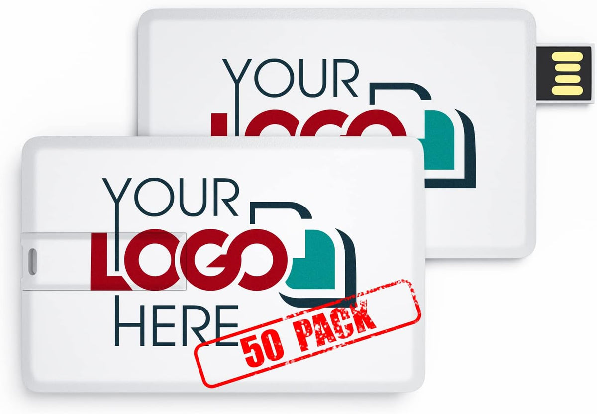 Custom Credit Card USB Flash Drive 128MB 100 Pack V31922