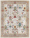 Rectangle Traditional Polypropylene Area Rug W4506