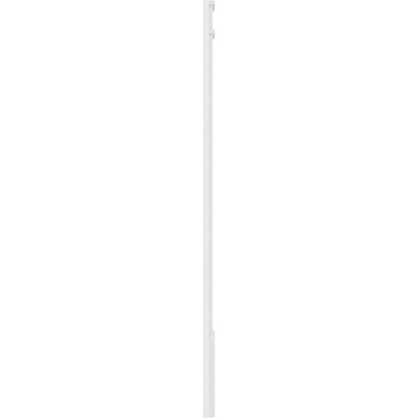 Flat Panel PVC Pilaster with Decorative Capital & Base (Pair) A643