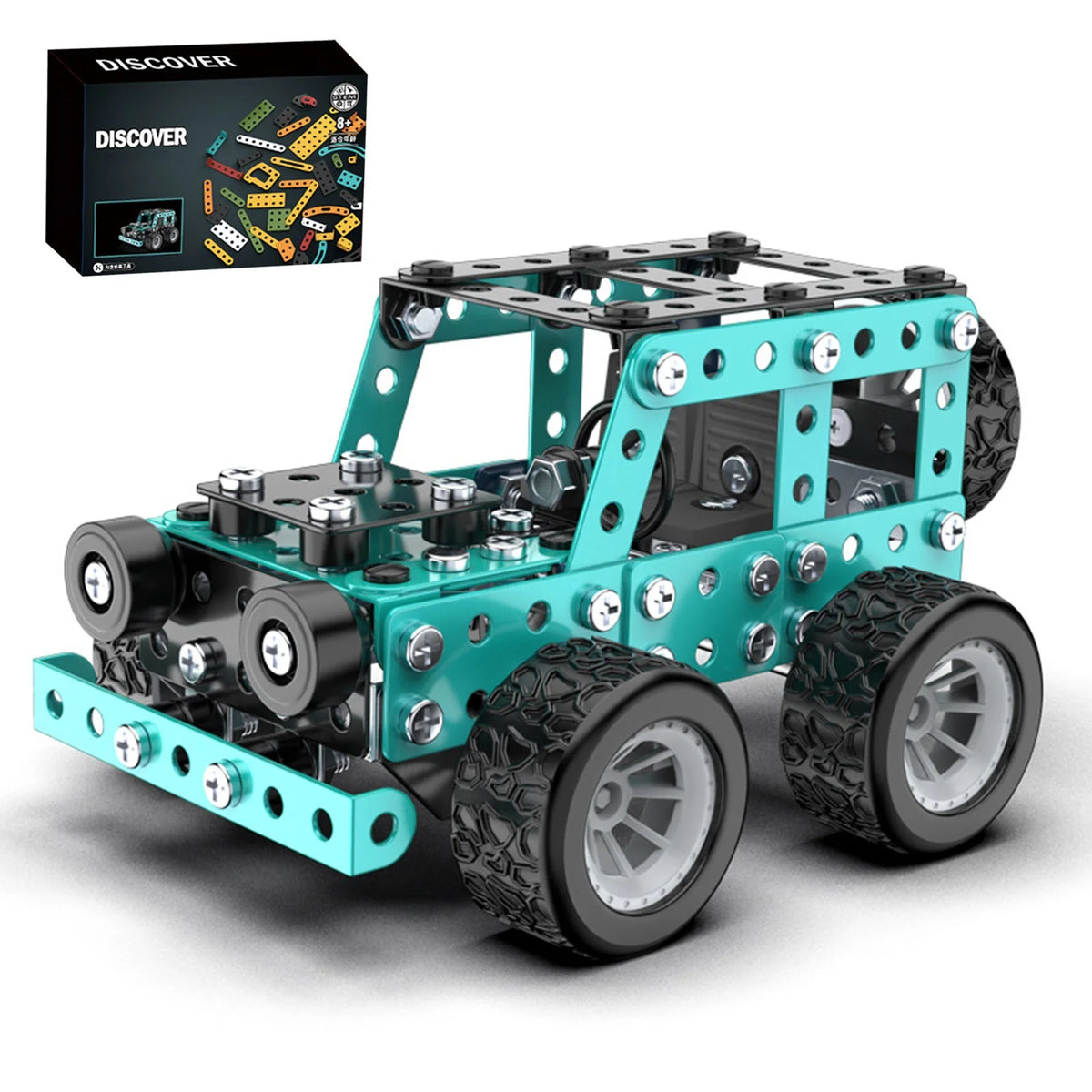 Metal Building STEM Model Car Set B229