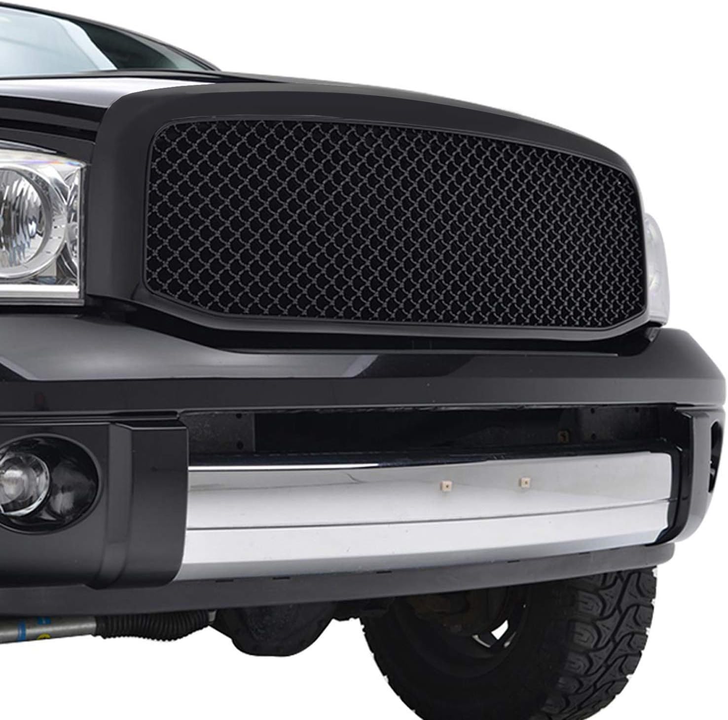 Black Mesh Upper Replacement Grille J3880