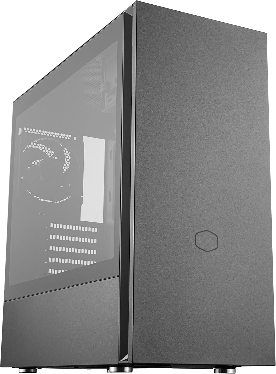 Mini Tower Computer Case with Meshed Front Panel R346