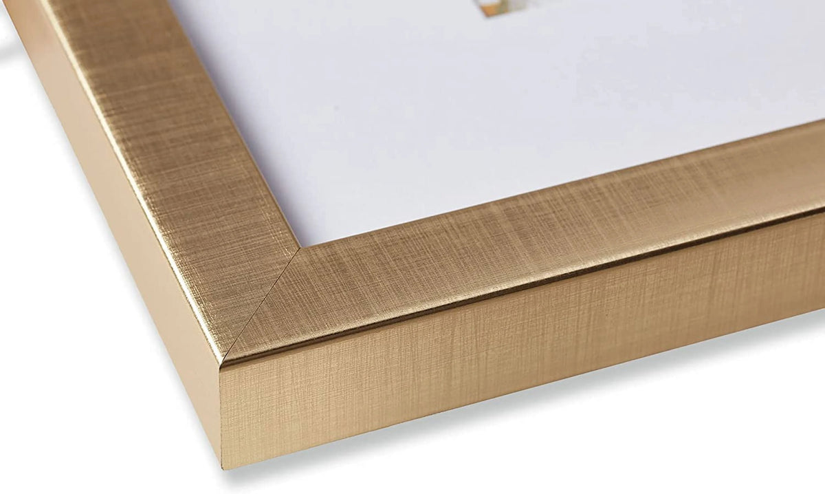 12x12 Matted Square Picture Frames (Gold, 4pk) O663301