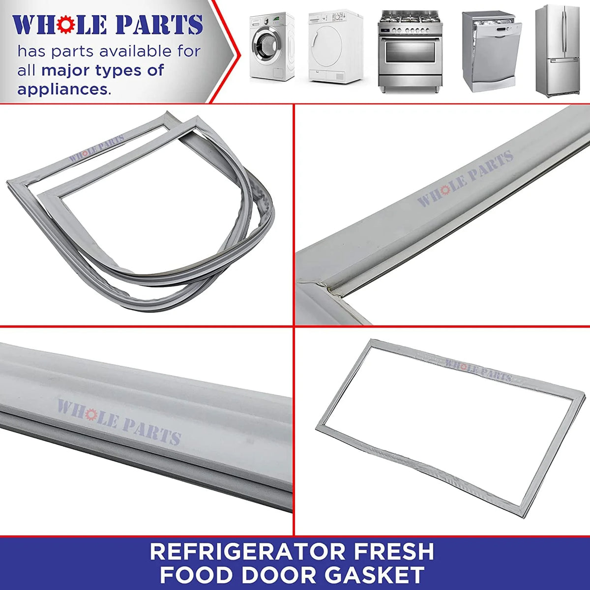 Refrigerator Fresh Food Door Gasket P46757