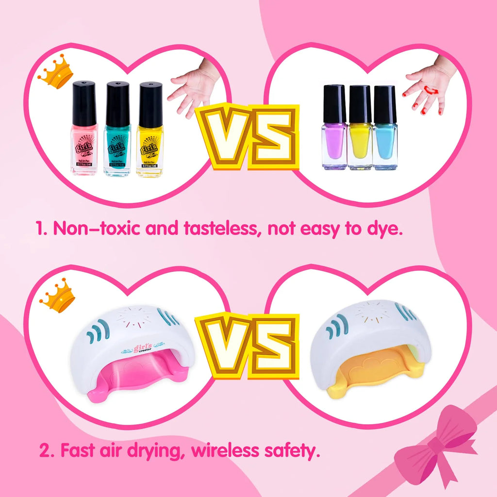 Kids Nail Polish Kit for Girls L5359