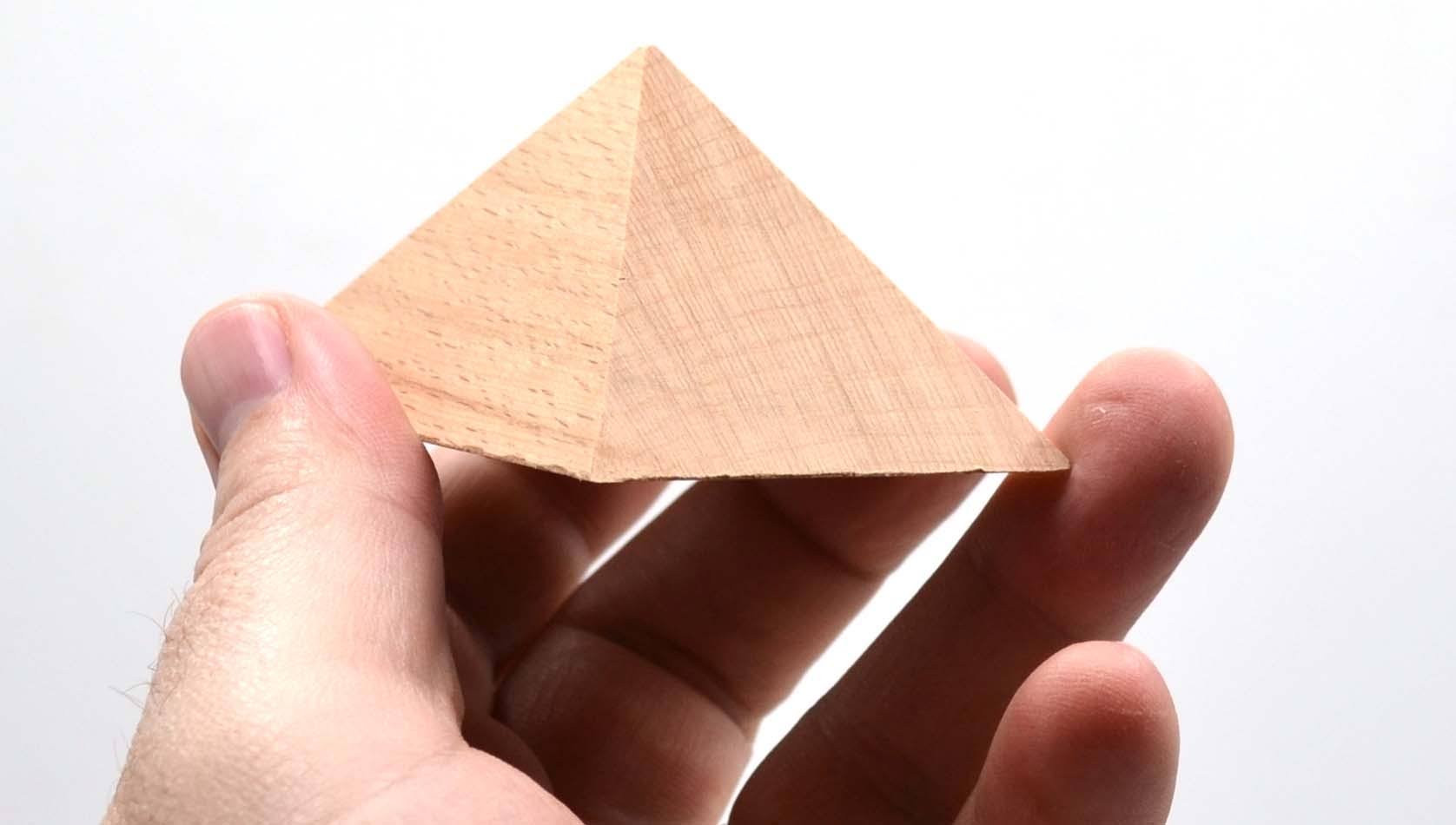 Set of 19 Hardwood Case Geometrical Shape Learning G8863