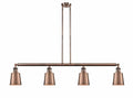 4 Light Island Satin Gold V161