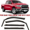 4 Pieces In-Channel Rain Guards for Trucks T5143