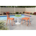 Round 2 - Person 22.4'' Long Bistro Set D918715