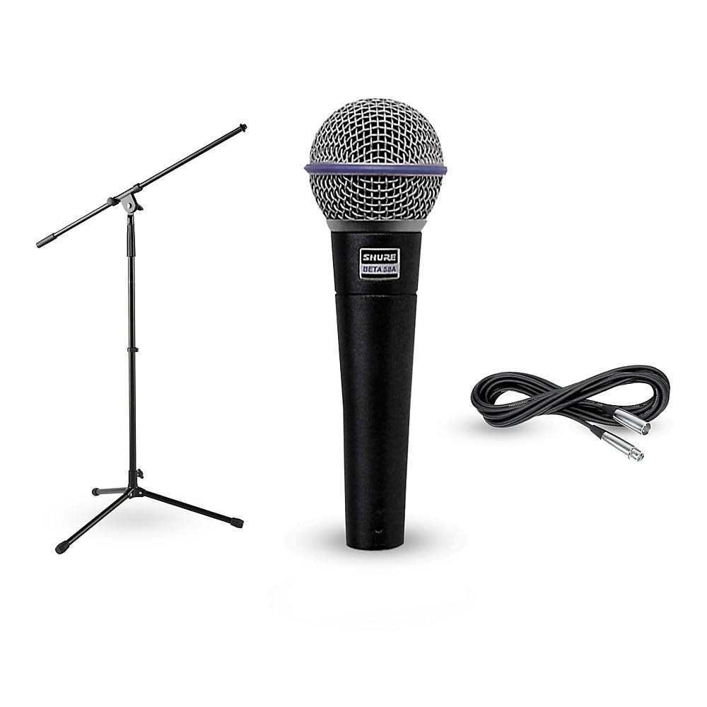 Shure Beta 58A Stand Cable Package M800