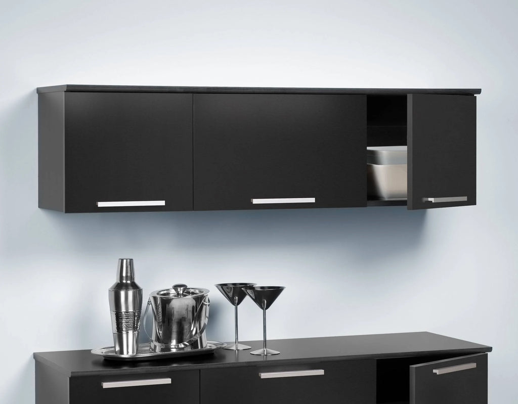 Black Wall Mounted Hutch P647